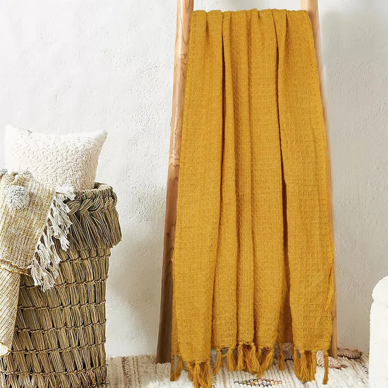 Hearth Flow Throw - Yellow media 5