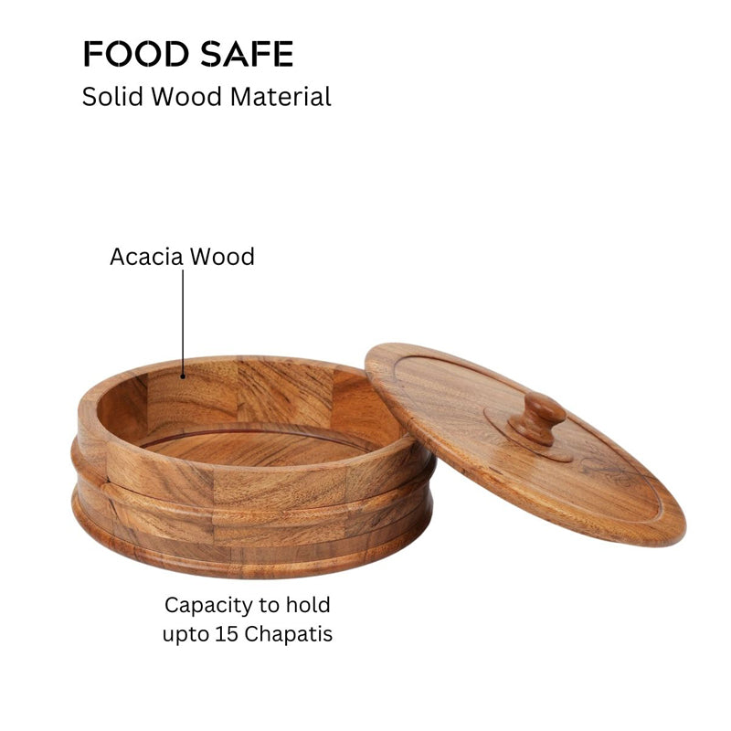 Peti Wood Roti Box image 5