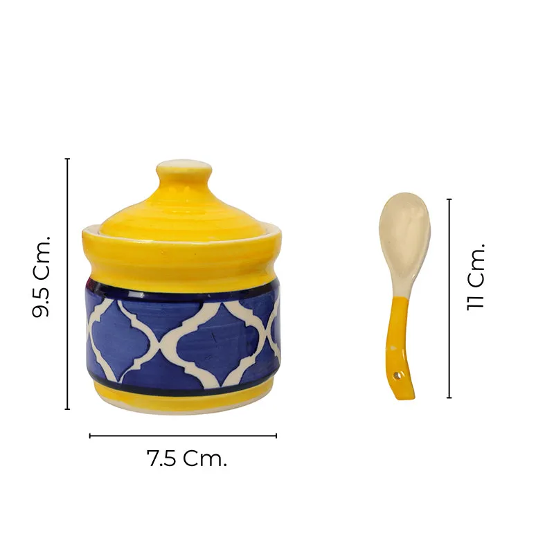 Medina Bharni Ceramic Jar (225 mL) - Four Piece Set media 8