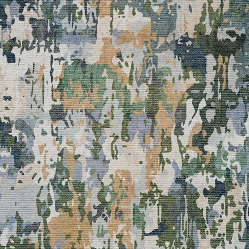 Aria Abstract Carpet - Green media 6