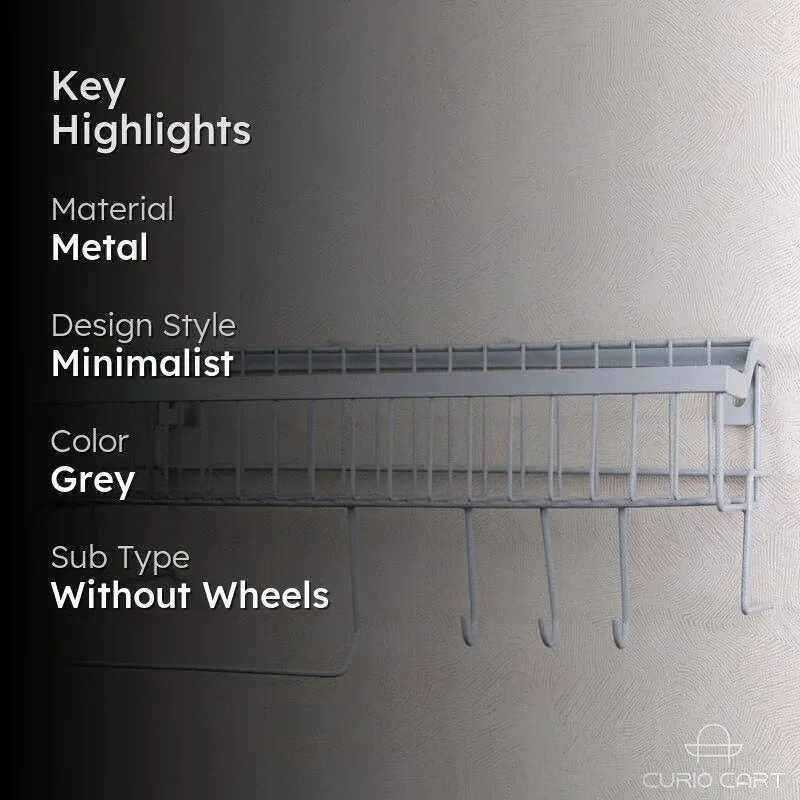 Ferrous Fun Kitchen Rack - Grey media 2