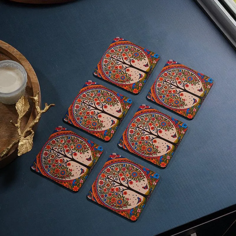 Kintaro Wood Coaster - Set Of Six media 7