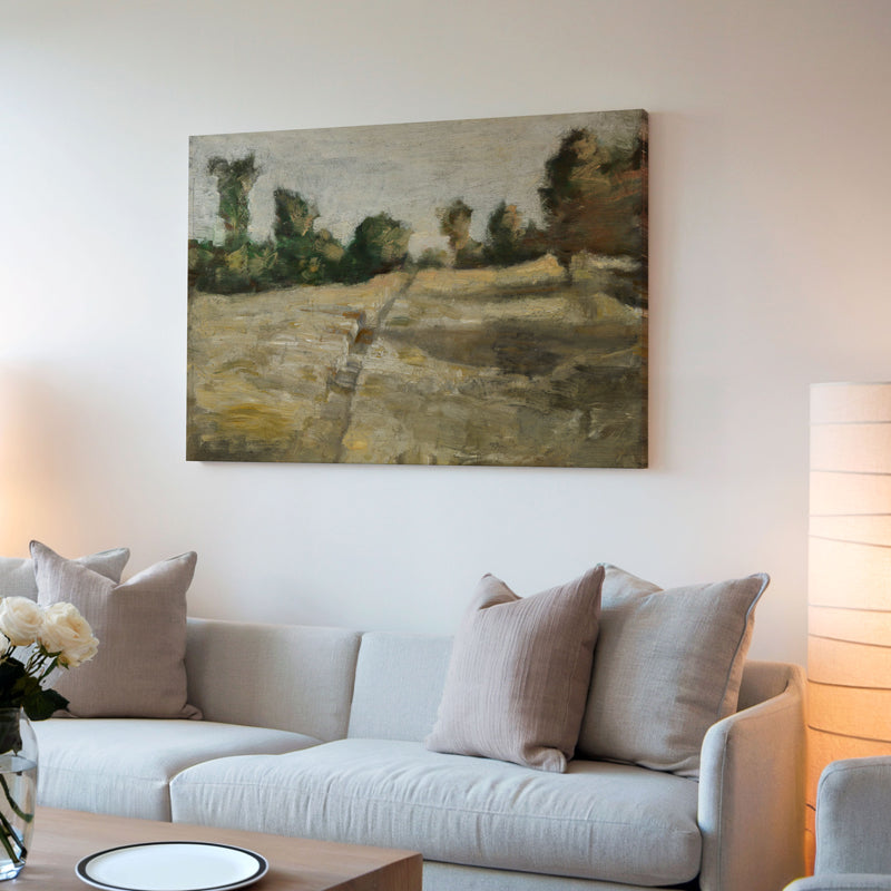 Autumn Fields Wood Wall Art