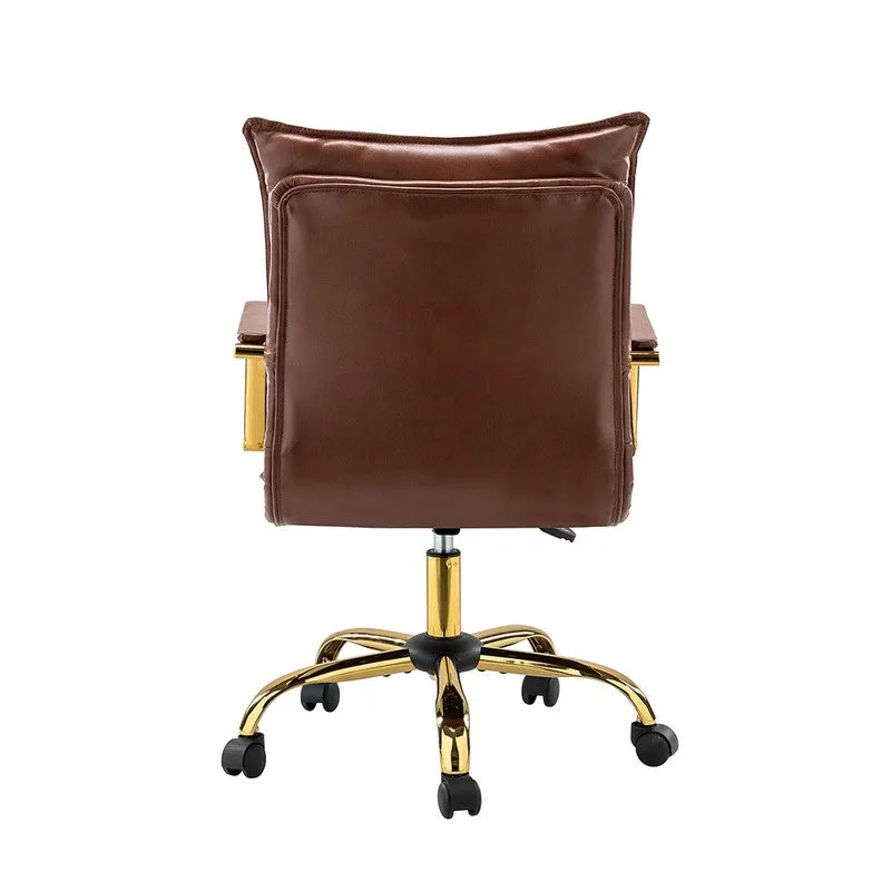 Synkra Metal Office Chair - Dark Brown media 7