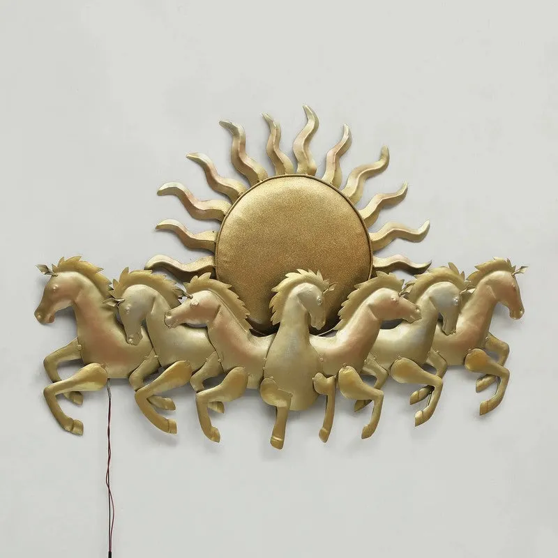 Vastu Horses Iron Wall Accents media 5
