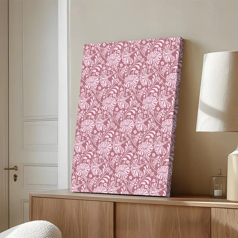 Line Petals Canvas Wall Art media 4