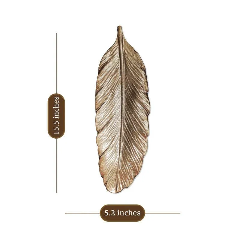 Feathery MDF Wall Accent - Set Of Two media 5
