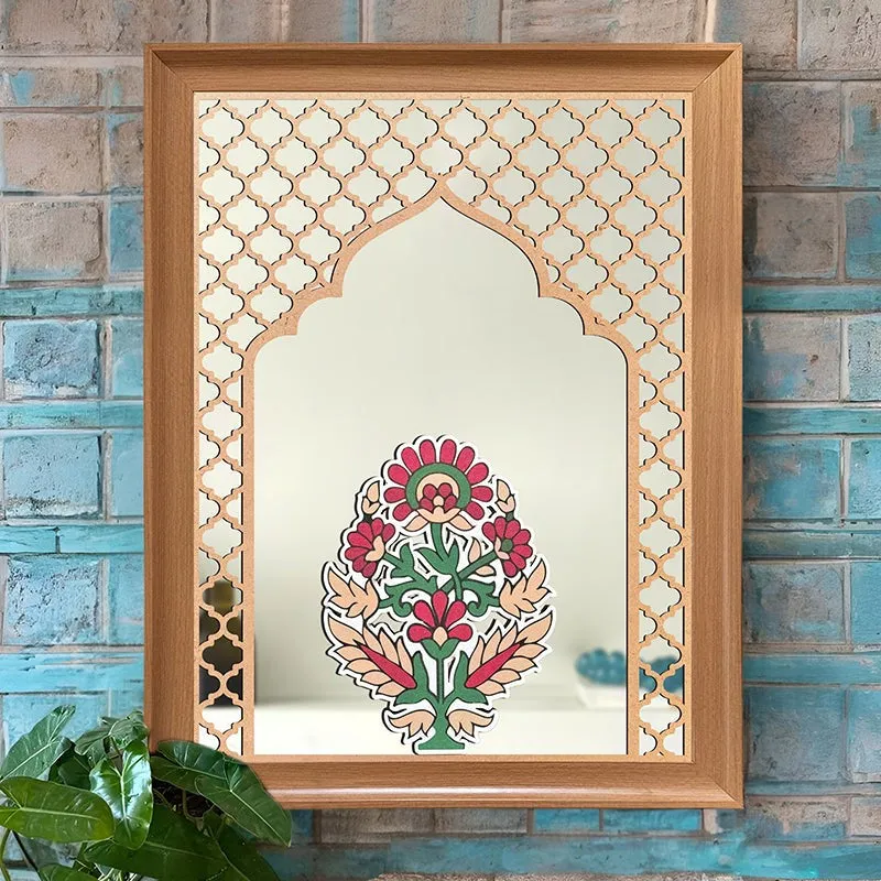 Persian Mahal Decorative Wall Mirror - Set Of Two media 3