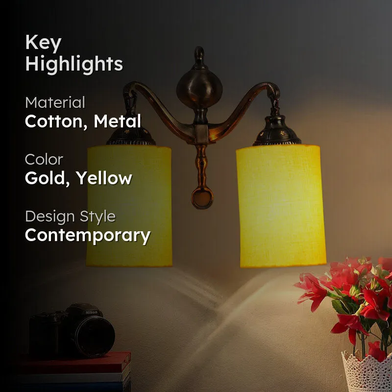 Lumino Cylindrical Metal Wall Lamp media 2