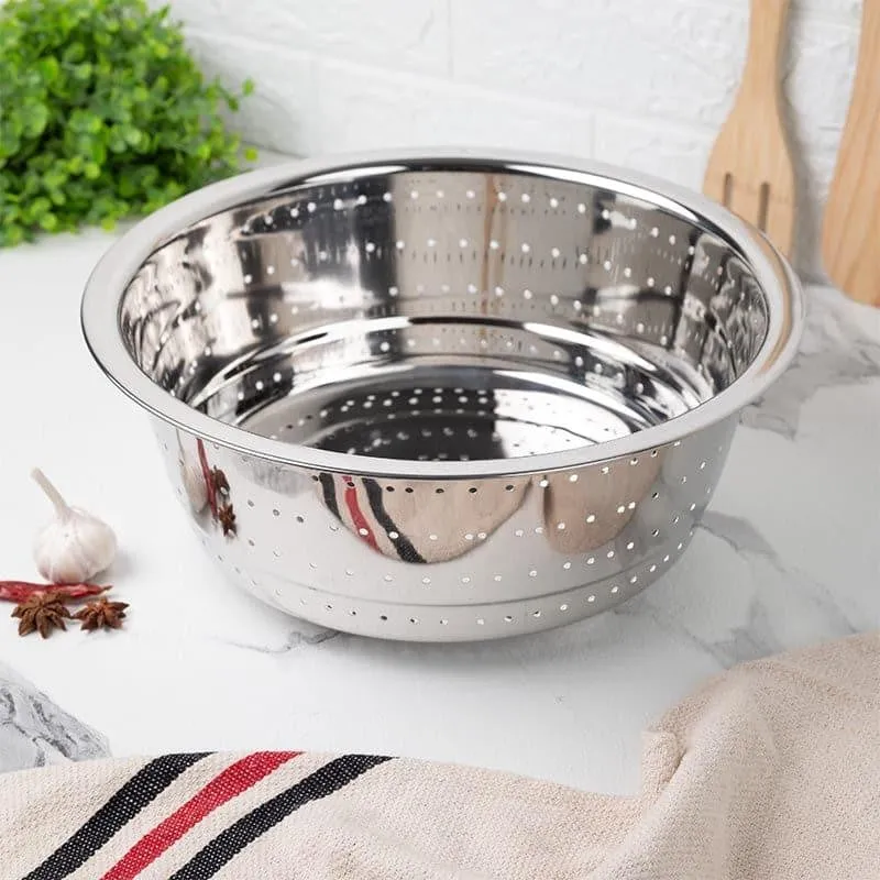Drizzle Drain Stainless Steel Strainer - 32 CM media 1