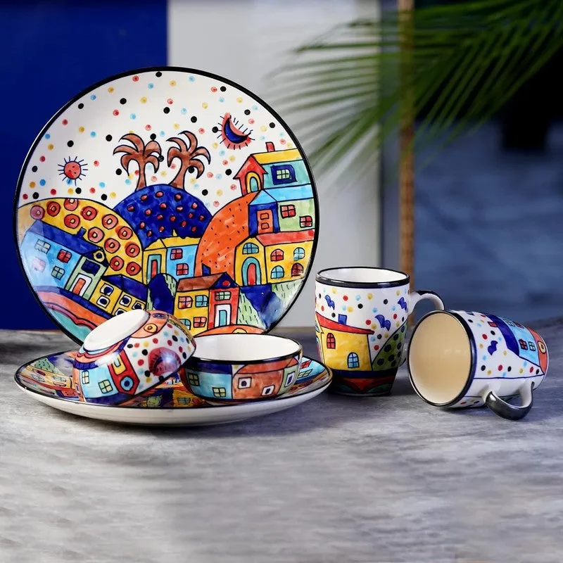 Noctra Edge Dinner Set - 6 Piece Set media 1