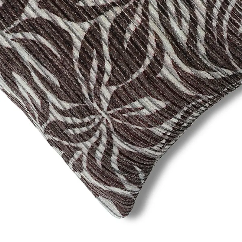 PetalReverie Cushion Cover (Coffee) - Set Of Three media 5