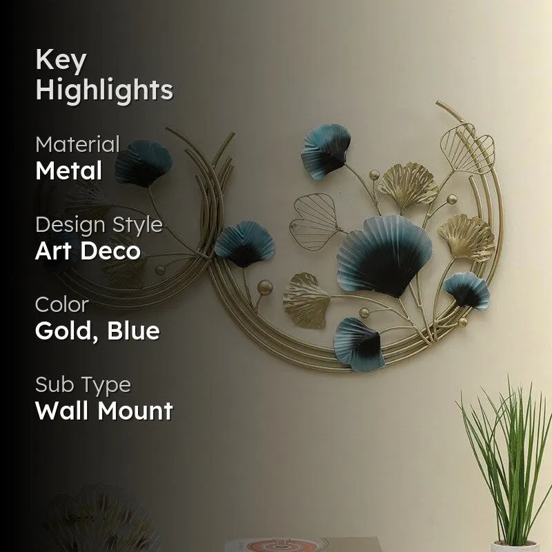 Apollo Floral Metal Wall Accent media 2
