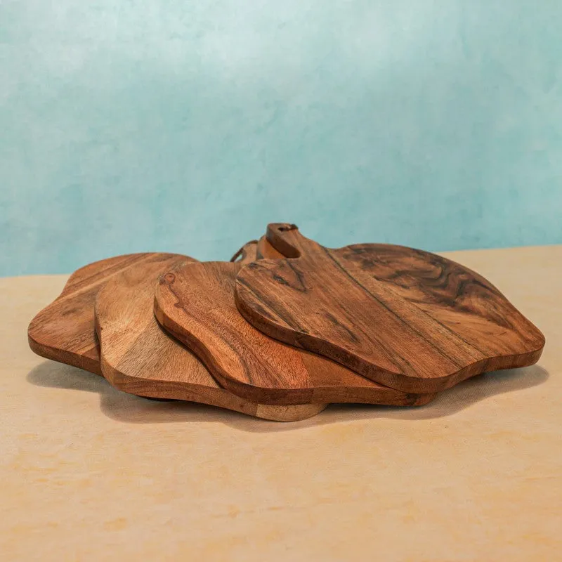 Heritage Wood Platter - Set of Four media 7