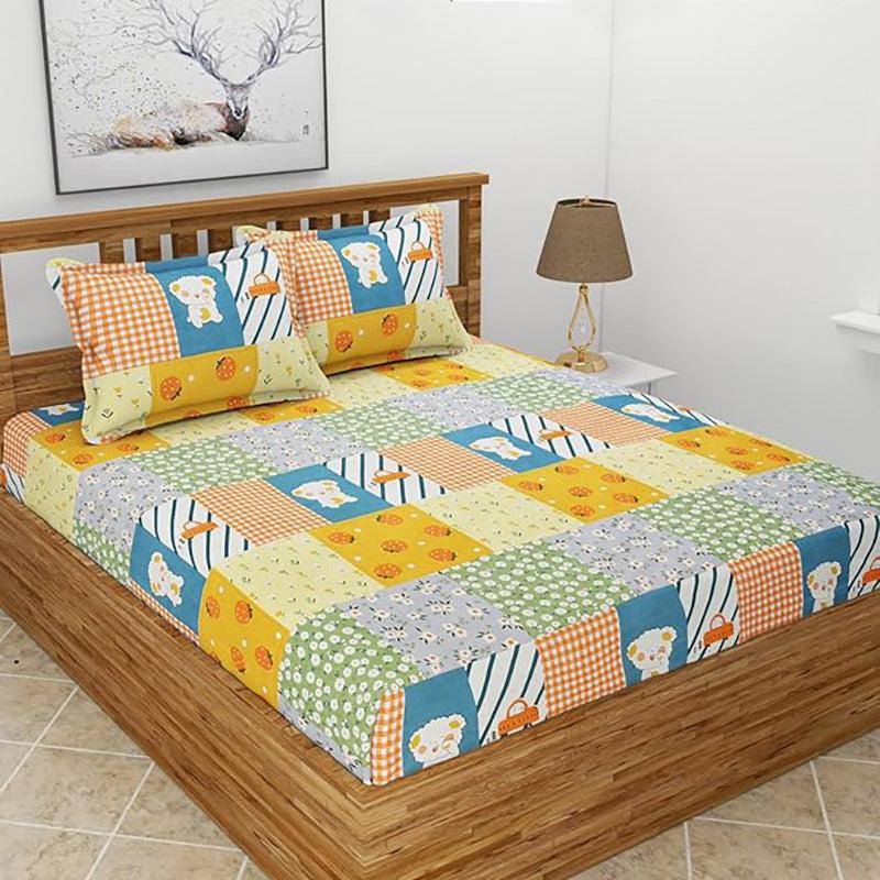 Bear & Berries Kids Microfiber Bedsheet - 150 GSM