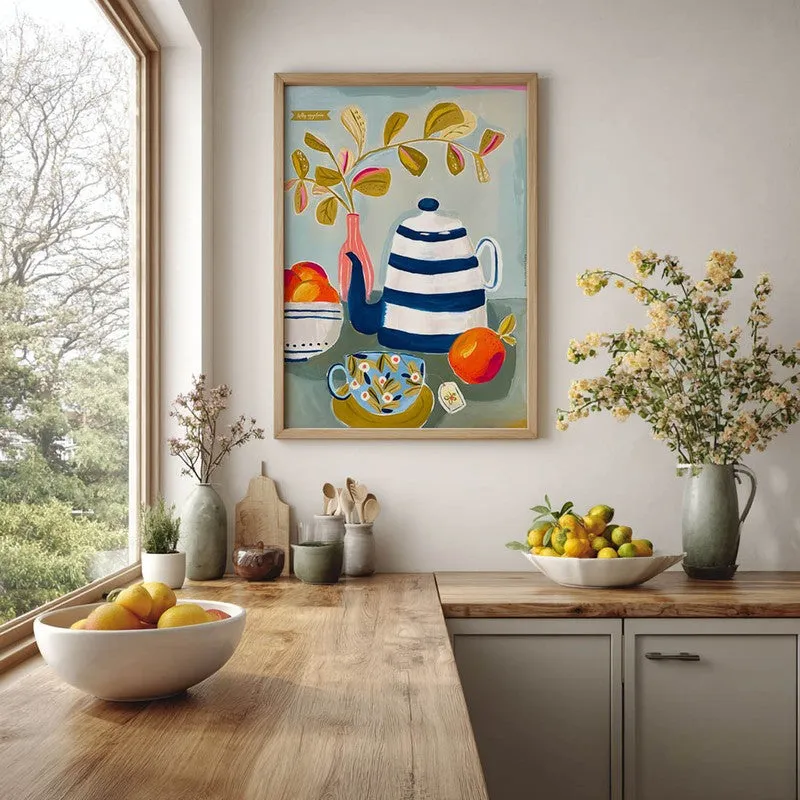 Kettle Couture Archival Canvas Wall Art - Brown media 5