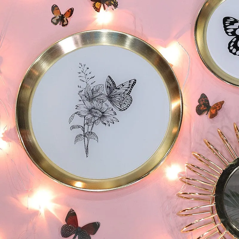 Smoky Elegance Enamel Wall Plate media 1
