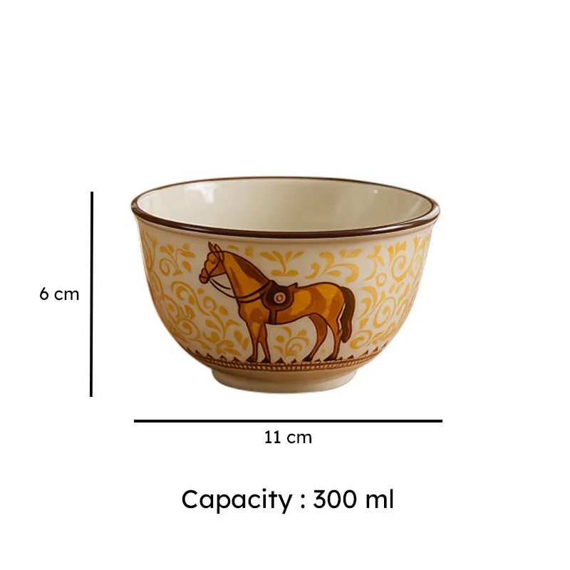 Chetak Ethnic Serving Bowl (300 mL) - Set Of Four media 7