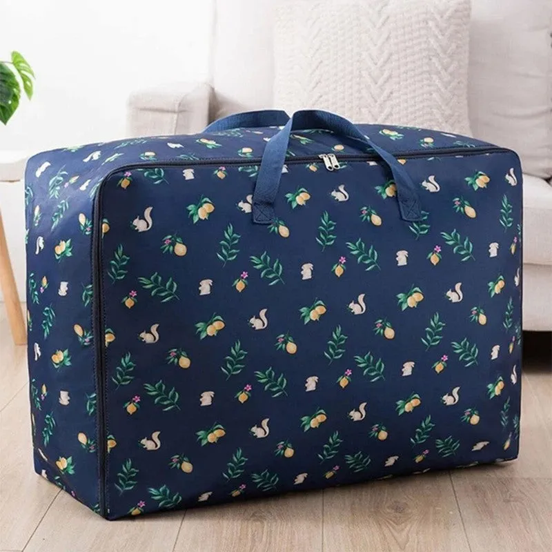 Fiorenza Fabric Cloth Organiser - Blue media 1
