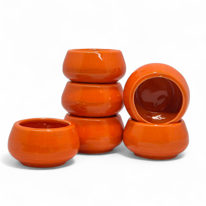 Spec Dip Bowl (Orange/80 mL Each) - Set Of Six image 5