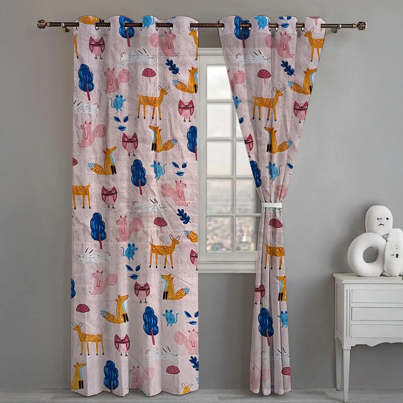 Owlette Room Darkening Curtain - Set Of Two media 1