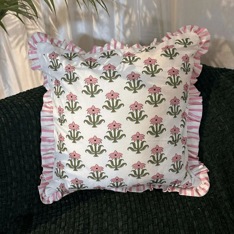 Bloomcraft Cotton Cushion Cover media 2