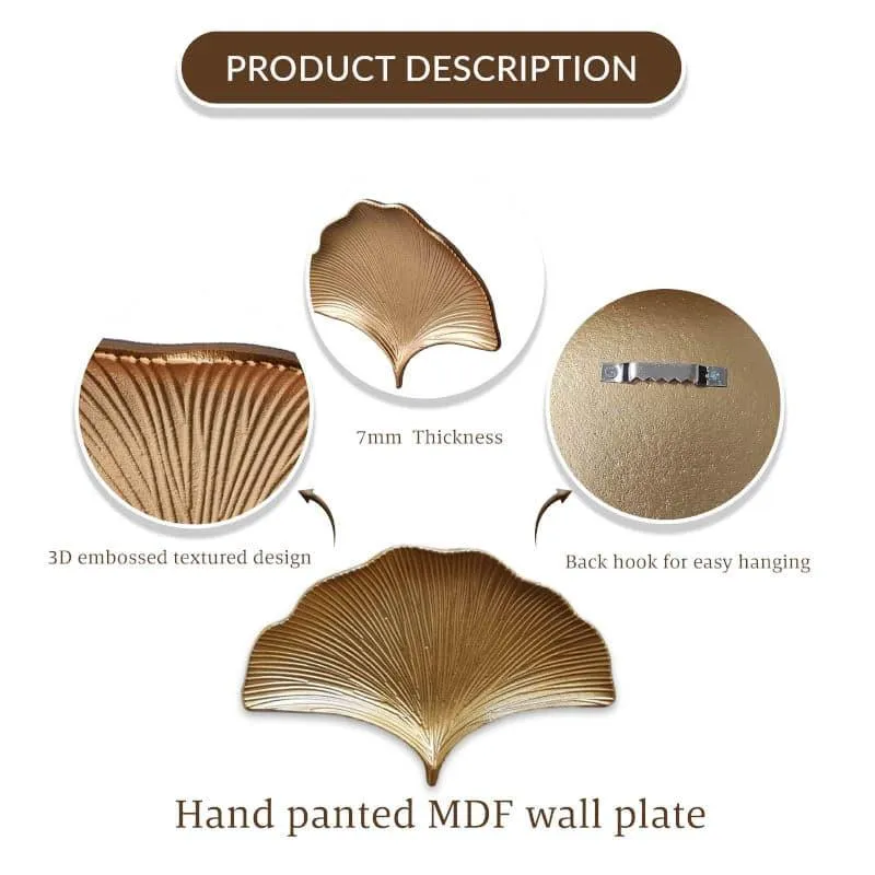 Flowery MDF Wall Accent - Set Of Four media 5