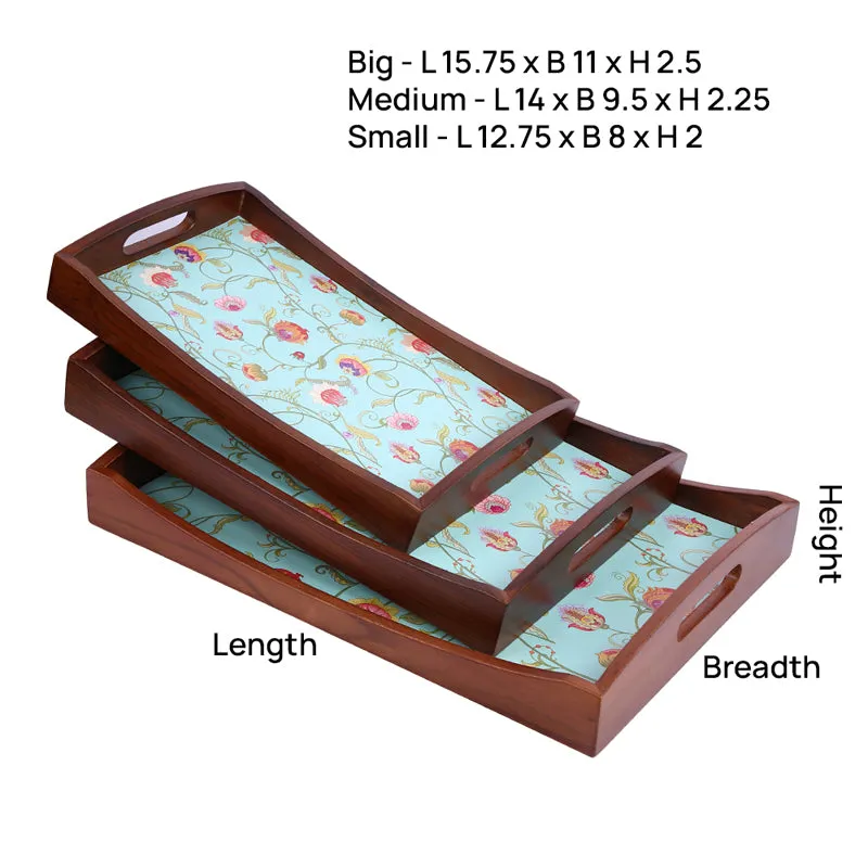 Mehhfil Serving Tray - Set Of Three media 6