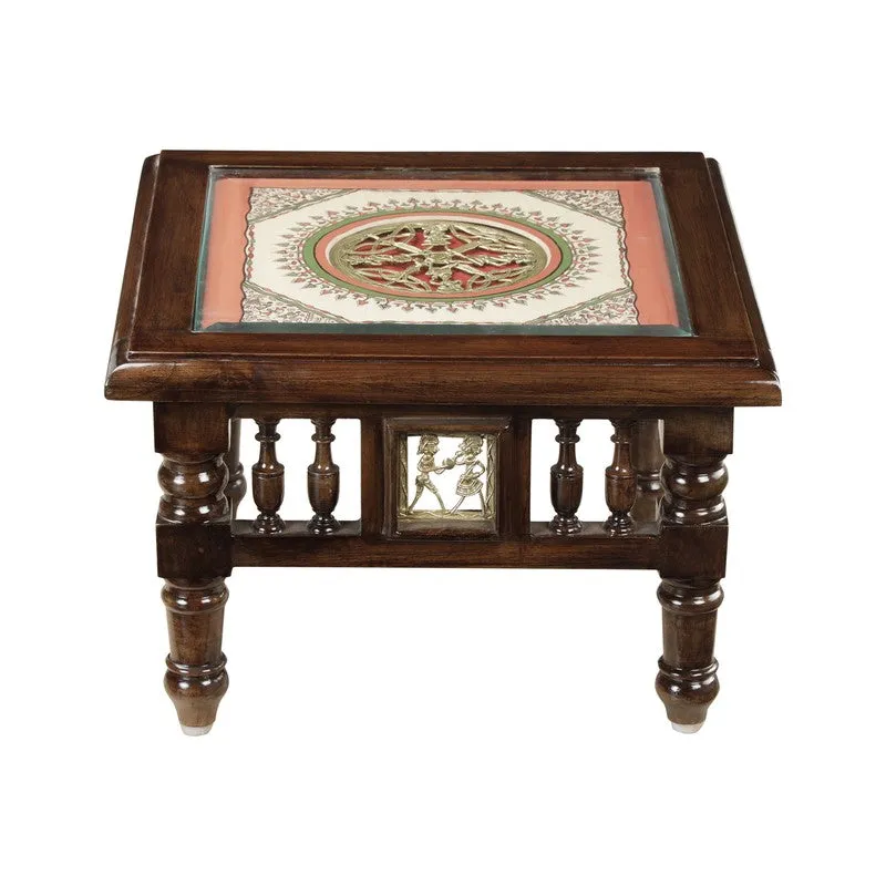 Mana Teak Wood Side Table media 4
