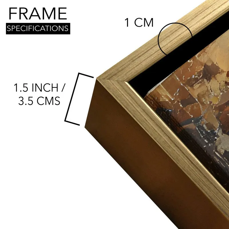 City Boulevard Canvas Wall Painting With Frame media 6