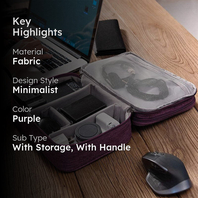 Tyce Travel Organizer - Purple media 2