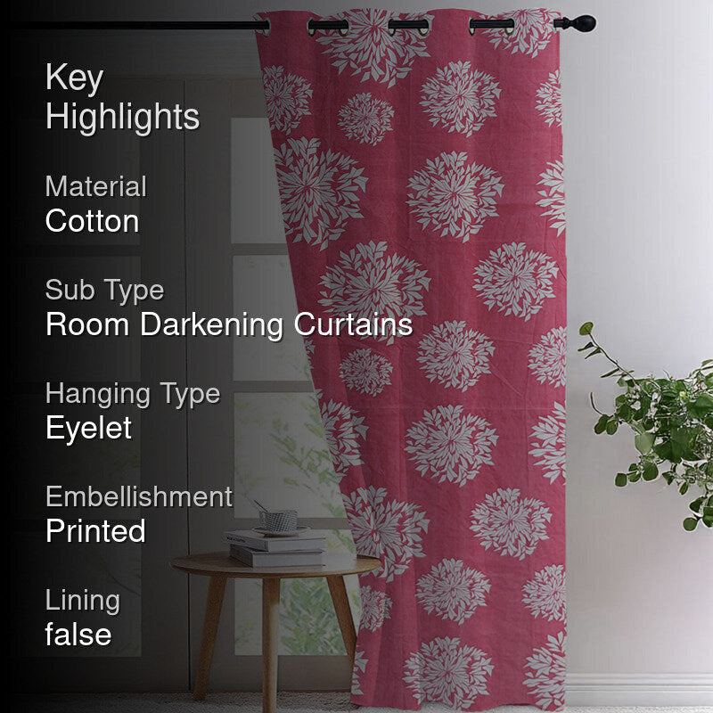 Snow Buds Room Darkening Curtain media 2