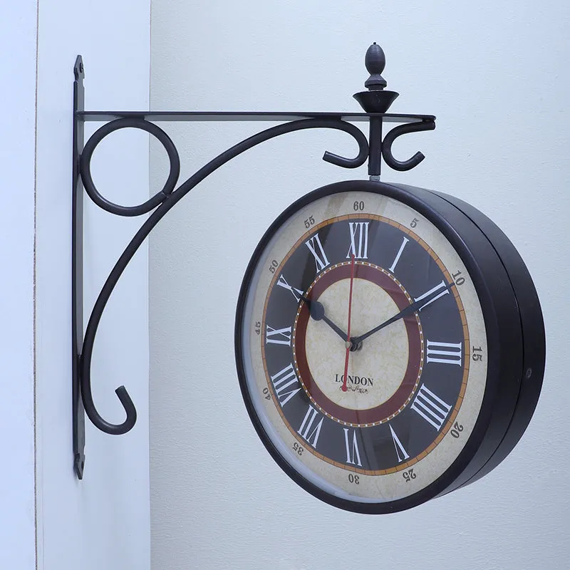 Time Weaver Iron Wall Clock media 4