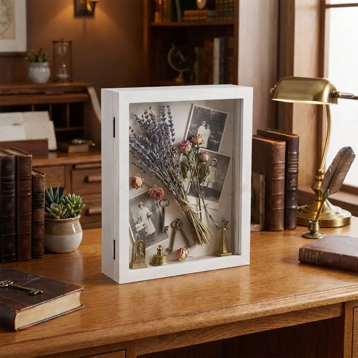 WoodEdge MDF Shadow Box - White media 6