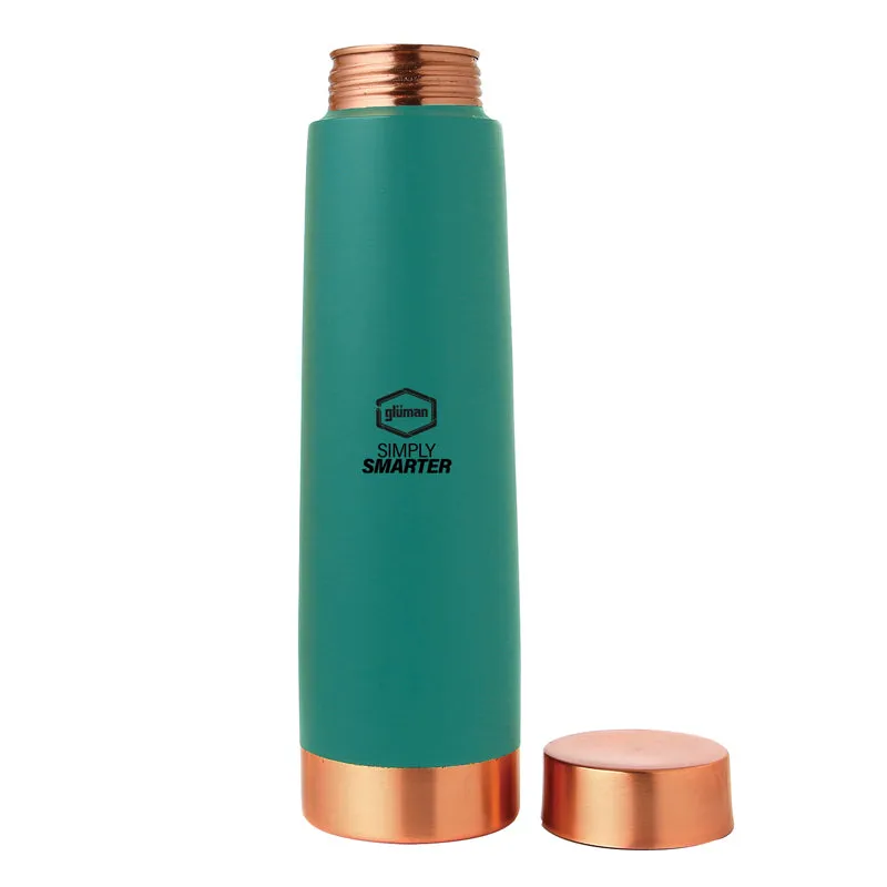 Lexo Copper Water Bottle (Teal) - 950 mL media 3