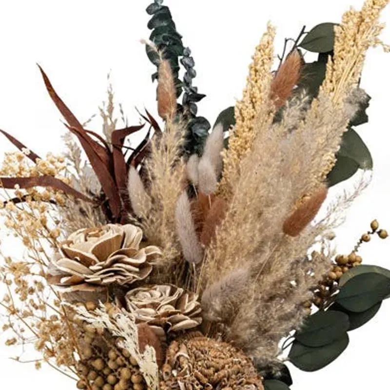 Beige Delight Solawood Flower Bunch media 5