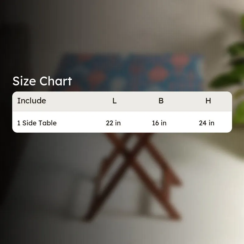 India Circus Wood Enchanting Folding Side Table media 8
