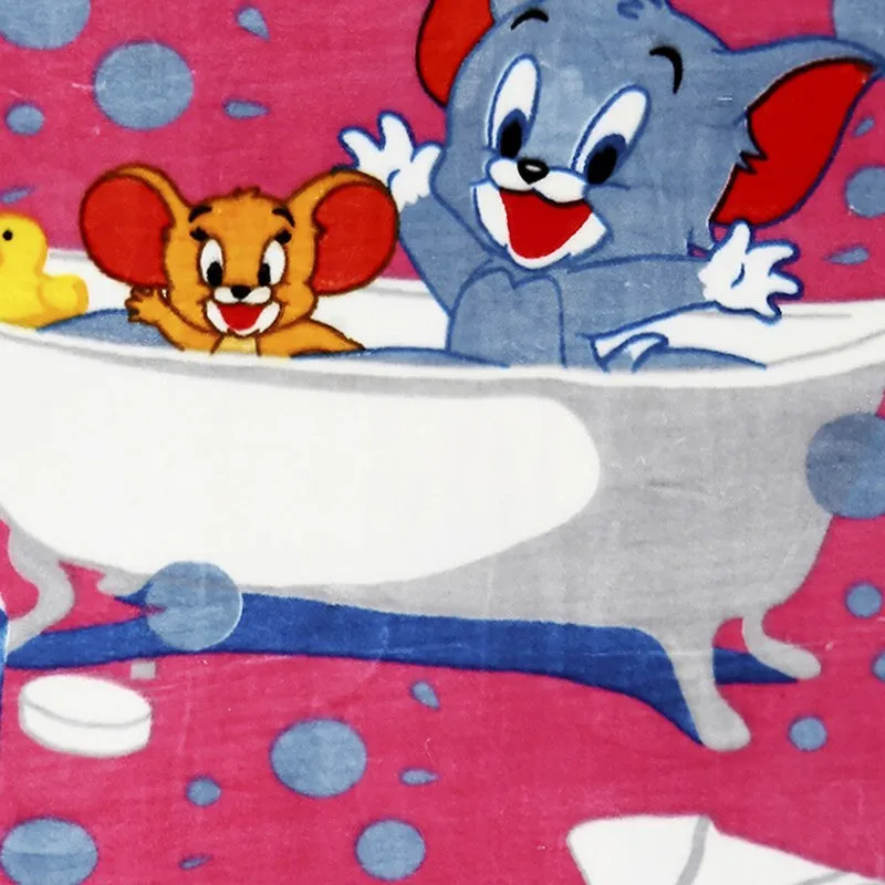 Monte Carlo Tom & Jerry Bubble Bliss Blanket - 950 GSM media 4