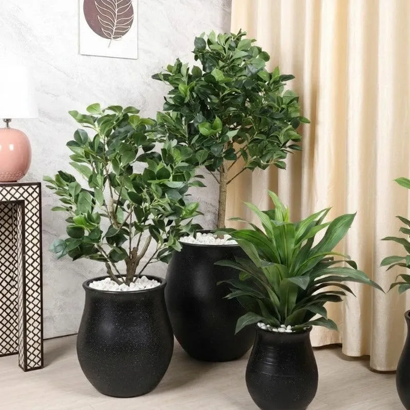 Dunora Floor Planter - Black media 9