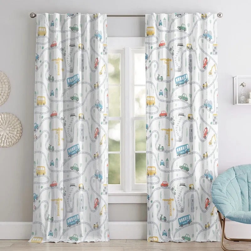 Tranquebar Home Speed Trail Cotton Curtains - Set Of Two media 3