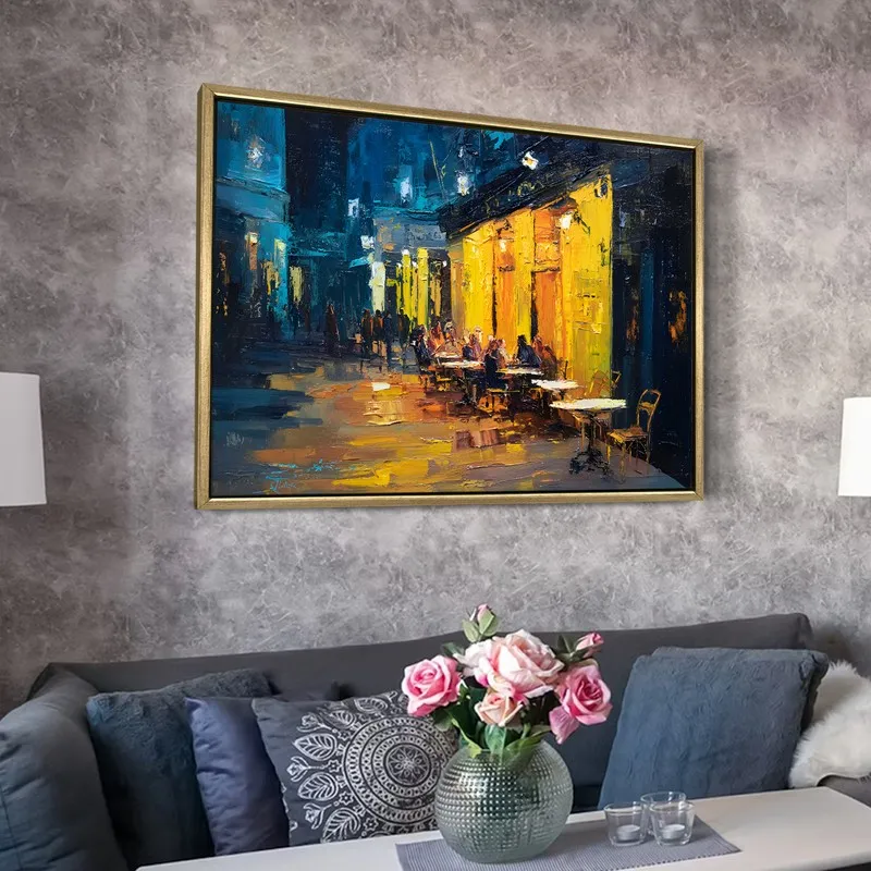 Cozy Corner Canvas Wall Painting With Frame media 6