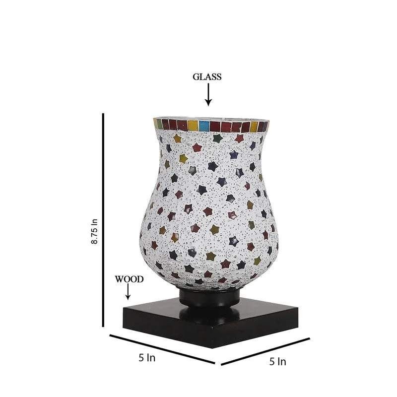 Auralis Mosaic Glass Table Lamp - Multicolor media 9