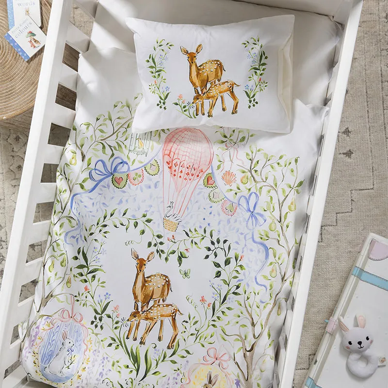 Dreamy Deers Egyptian Cotton Quilt - 200 TC media 1