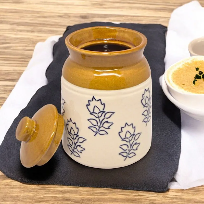 Bharni II Ceramic Jar - 1 L media 5