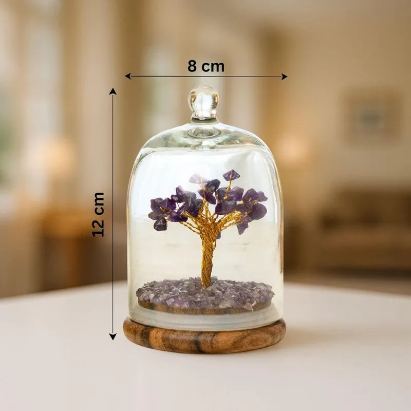 Amethyst Leaves Showpiece media 9