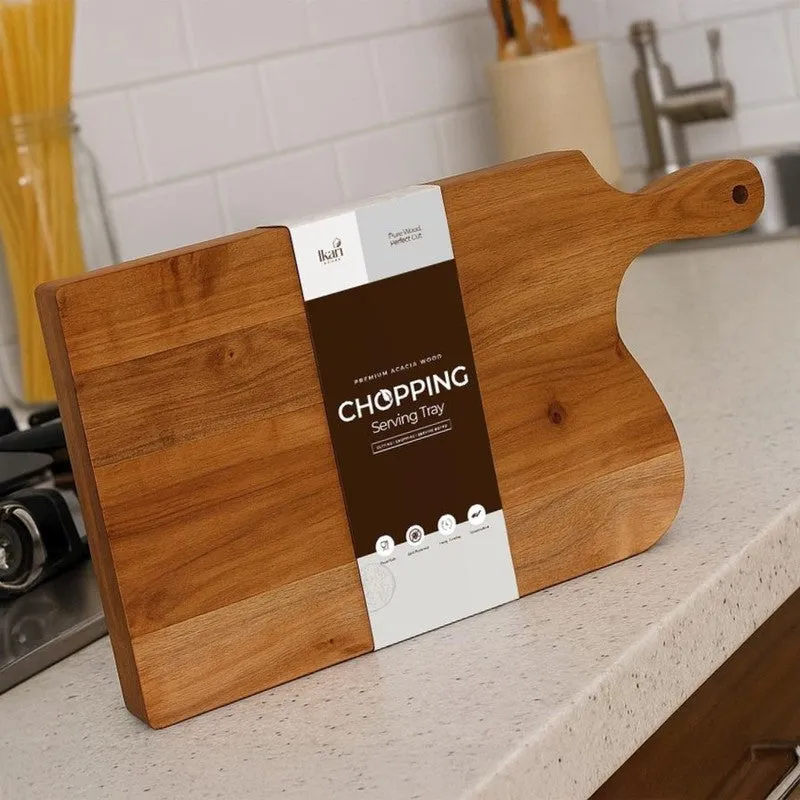 Auronis Boho Acacia Wood Chopping Board media 4