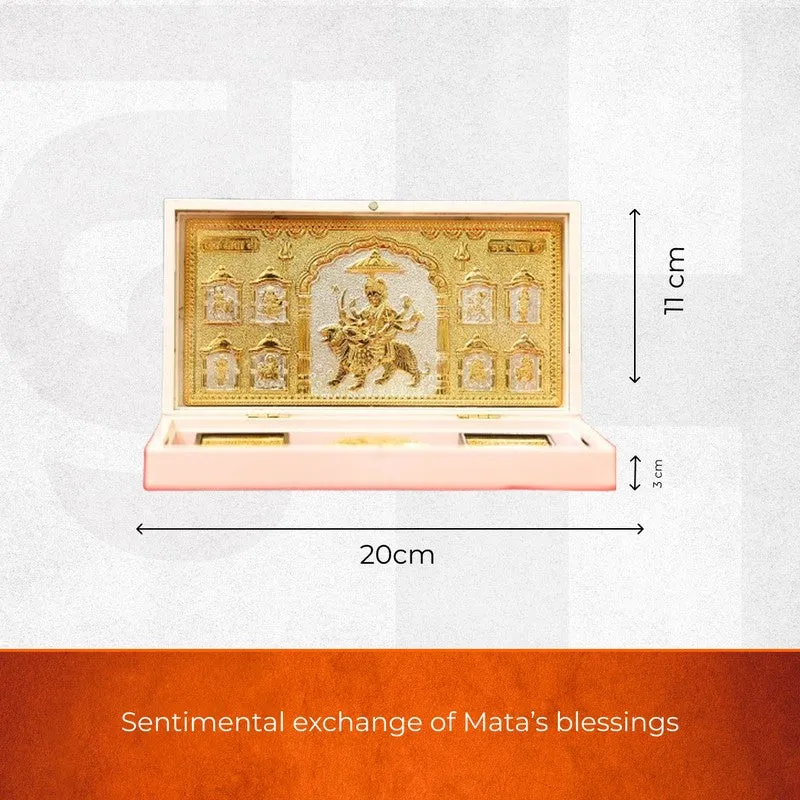 Navdurga Spiritual Brass Idol media 7