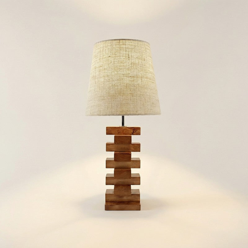 Iridessa Jute Table Lamp - Brown,White media 4