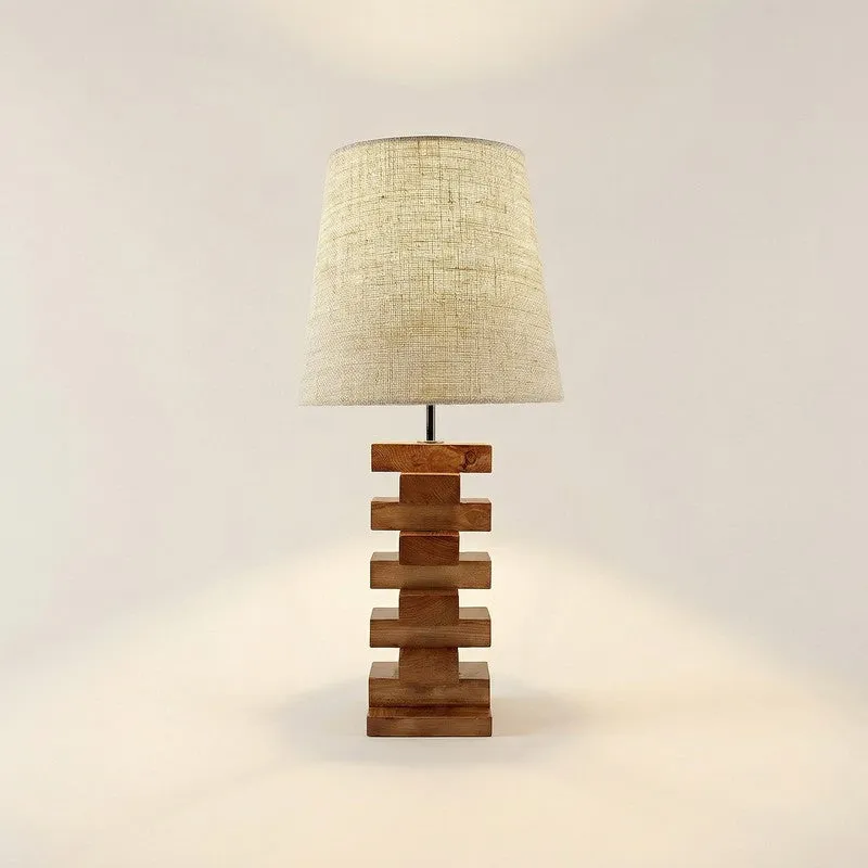 Iridessa Jute Table Lamp - Brown,White media 4