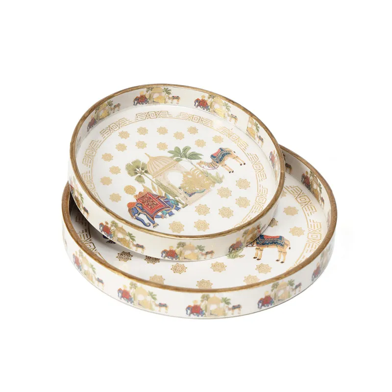 Royal Parades Round Serving Tray - Set Of Two media 6